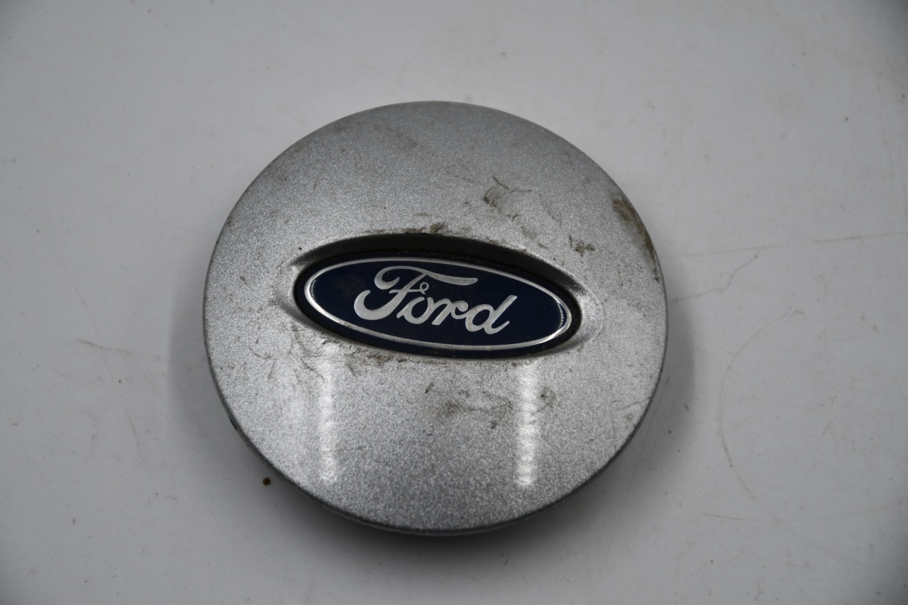 Ford Silver/Blue Chrome Logo Wheel Center Cap Hub Cap 9S43-1A096-BA 2.75" OEM Ford Focus