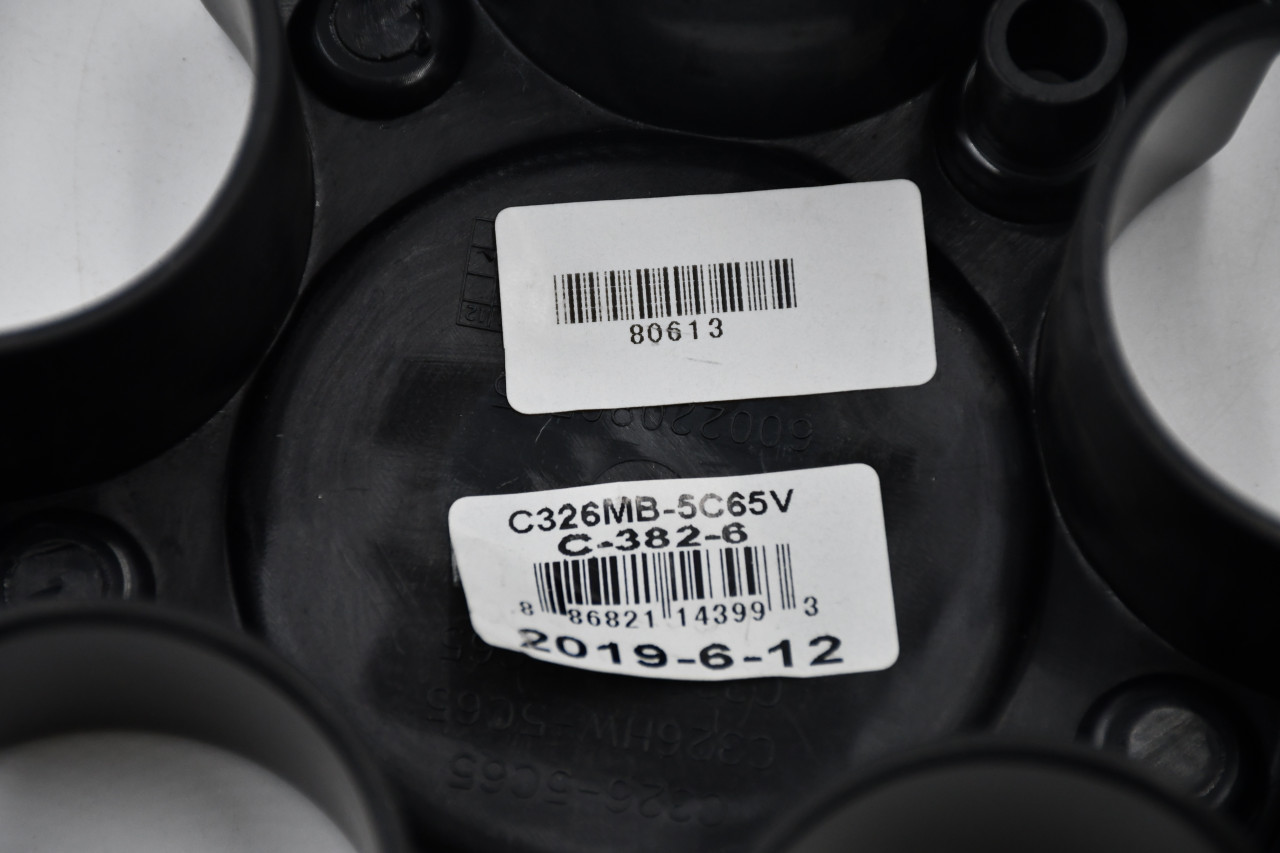 Vision Matte Black Wheel Center Cap Hub Cap C326MB-5C65V 5.5" Vision 5 Lug