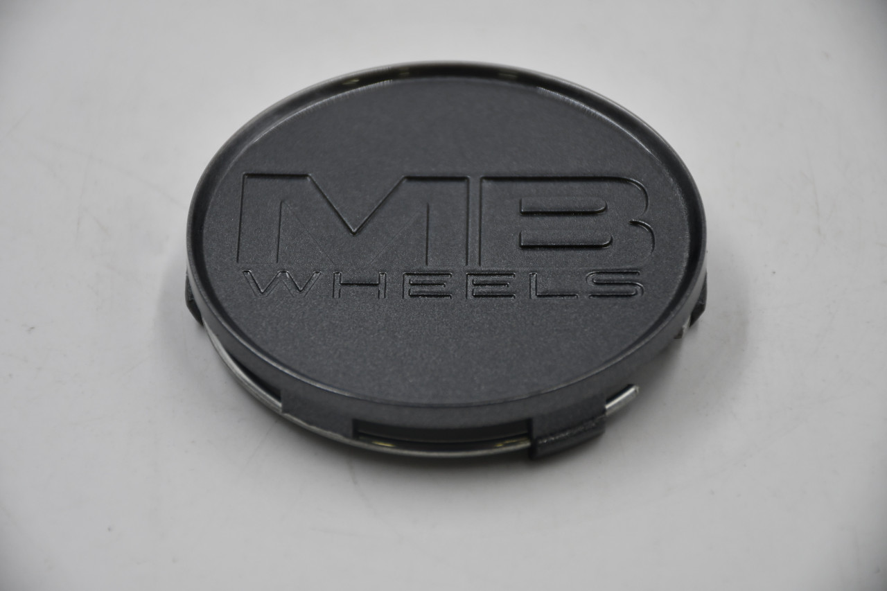 MB Wheels Gun Metal Wheel Center Cap C18MGM-MB C-666 2.5" Cap-1 Snap In