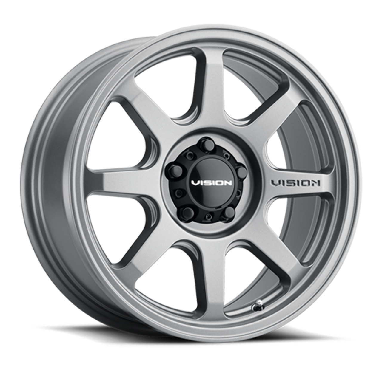 Vision and Satin Rims 8x6.5 Flow Wheels 0mm Wheel Tire 4 17x9 Off-Road - 351 A2i 17\