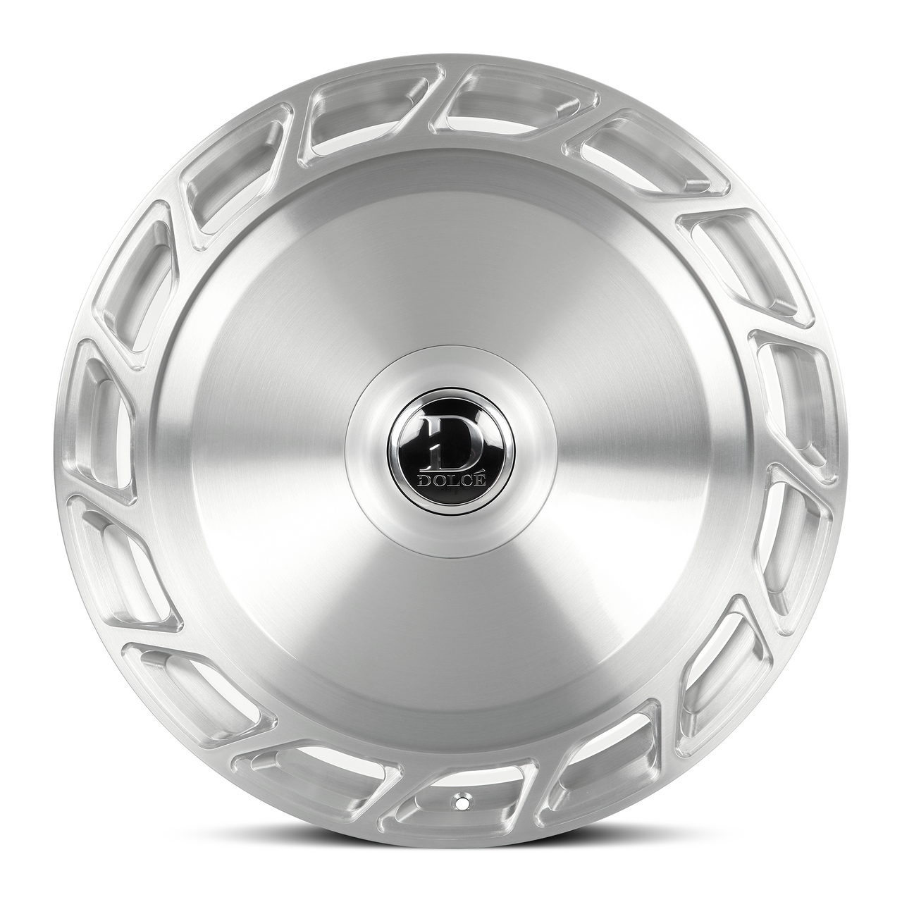 26" Dolce Luxury Bigboy Brush W Clear Coat 26x10 Wheel 5x112 5x120 30mm Rim