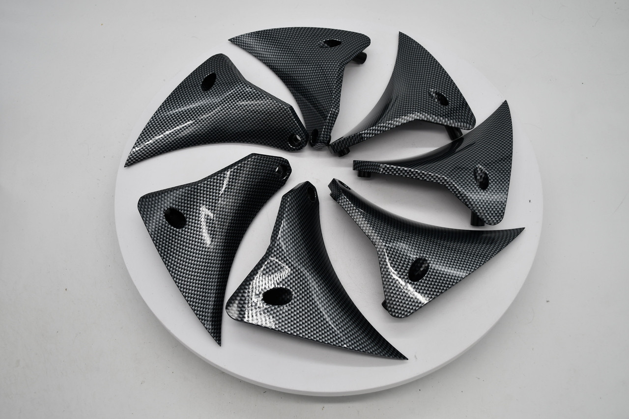 Carbon Fiber Wheel Insert Set for 1 Grid GD01 22x12 Left Wheel 7129-2212-L-ZST