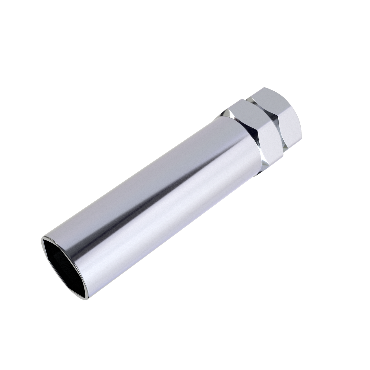 Chrome 8 Lug Kit Gorilla Lug Nuts Set 32 14mm x 1.5 Spline Nut Truck M14x1.5