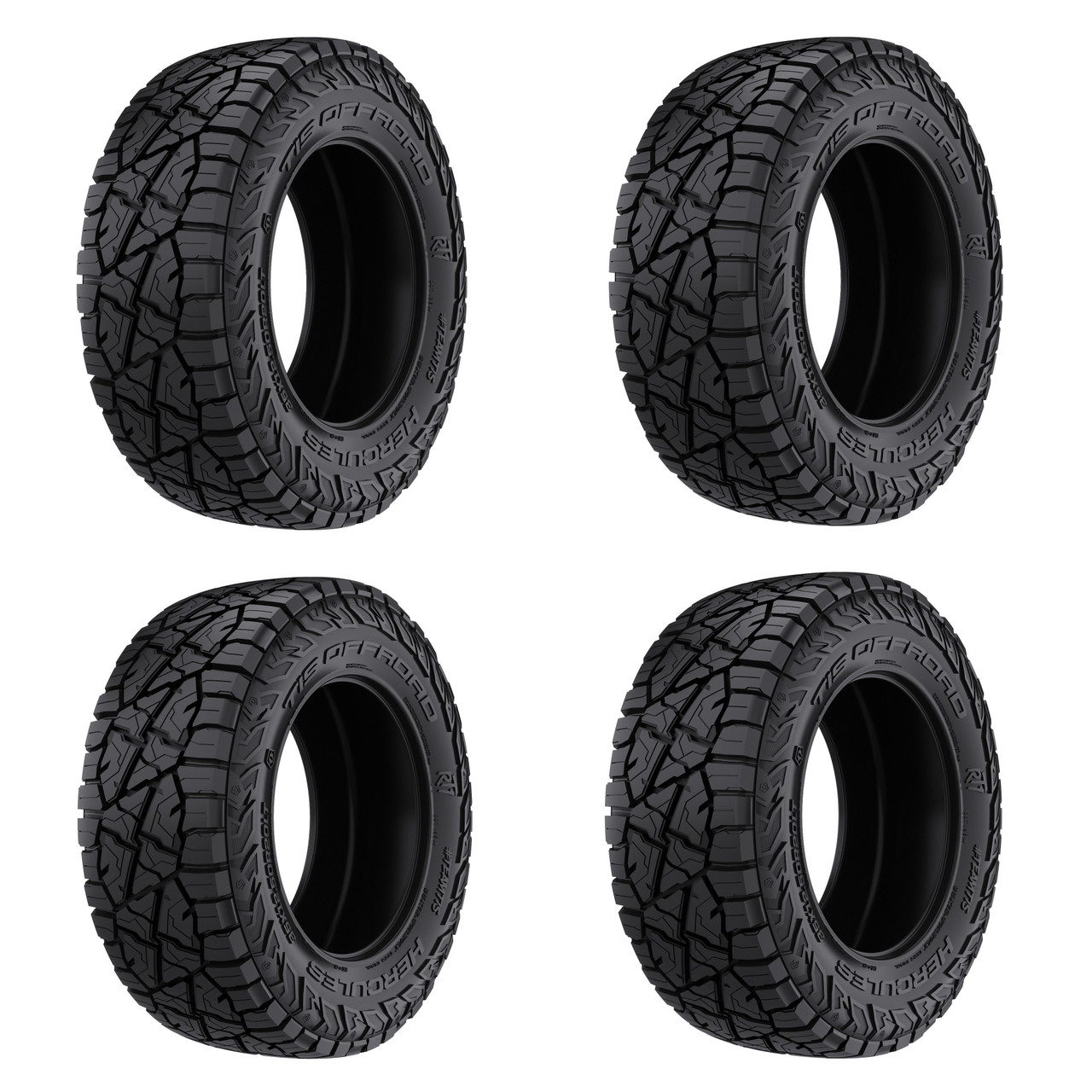 Set 4 LT285/70R17 Hercules Offroad RT1 Tires 32.8" 126/123R 2857017 Tire