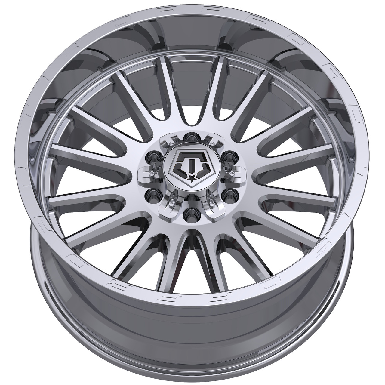 Set 4 20" TIS 567C Chrome Plated Wheels 20x9 6x135 6x5.5 18mm Offroad Truck Rims