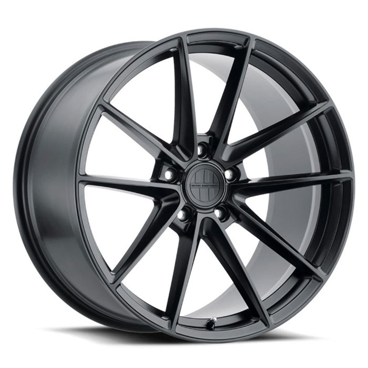 Set 4 Victor Equipment Zuffen 19x11 5x130 Matte Black Wheels 19" 36mm Rims