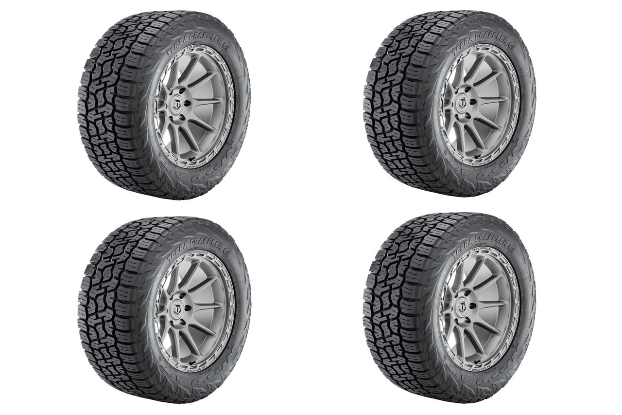 Set 4 285/45R22 Nitto Terra Grappler G3 Tires All Terrain 114H 32.09" 2854522 Light Truck Tires