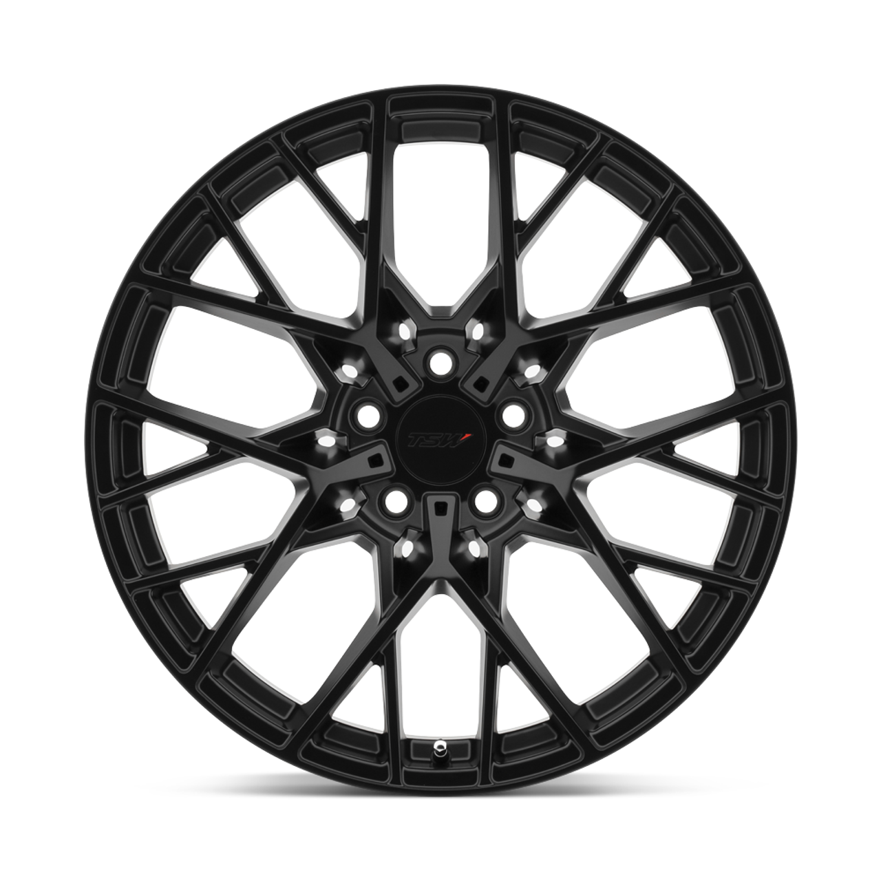 Set 4 TSW Sebring 19x8.5 5x112 Matte Black Wheels 19" 42mm Rims