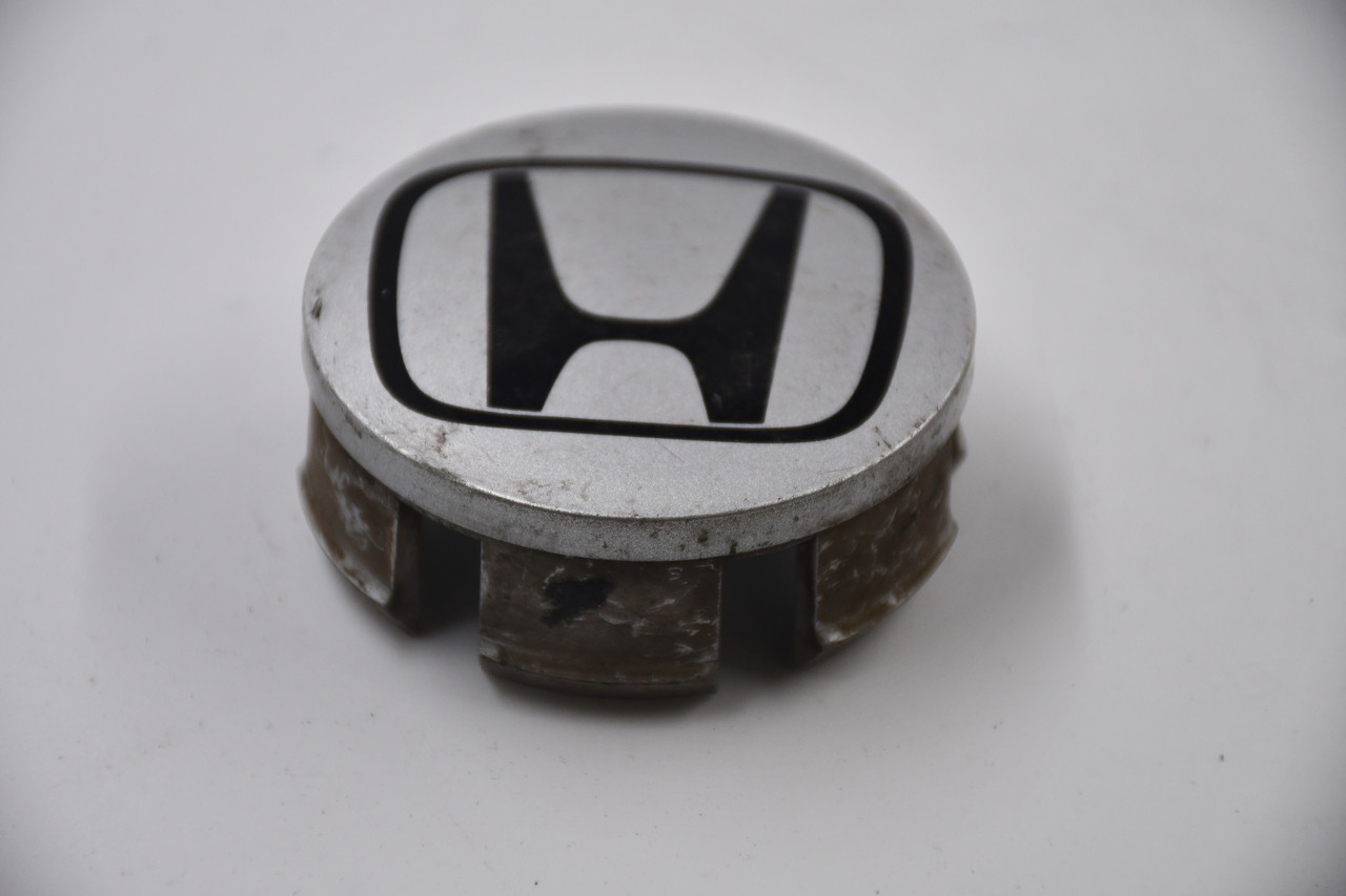 Honda Silver/Black Wheel Center Cap Hub Cap 44782-85A-0000 2.25" OEM Honda '07-'14