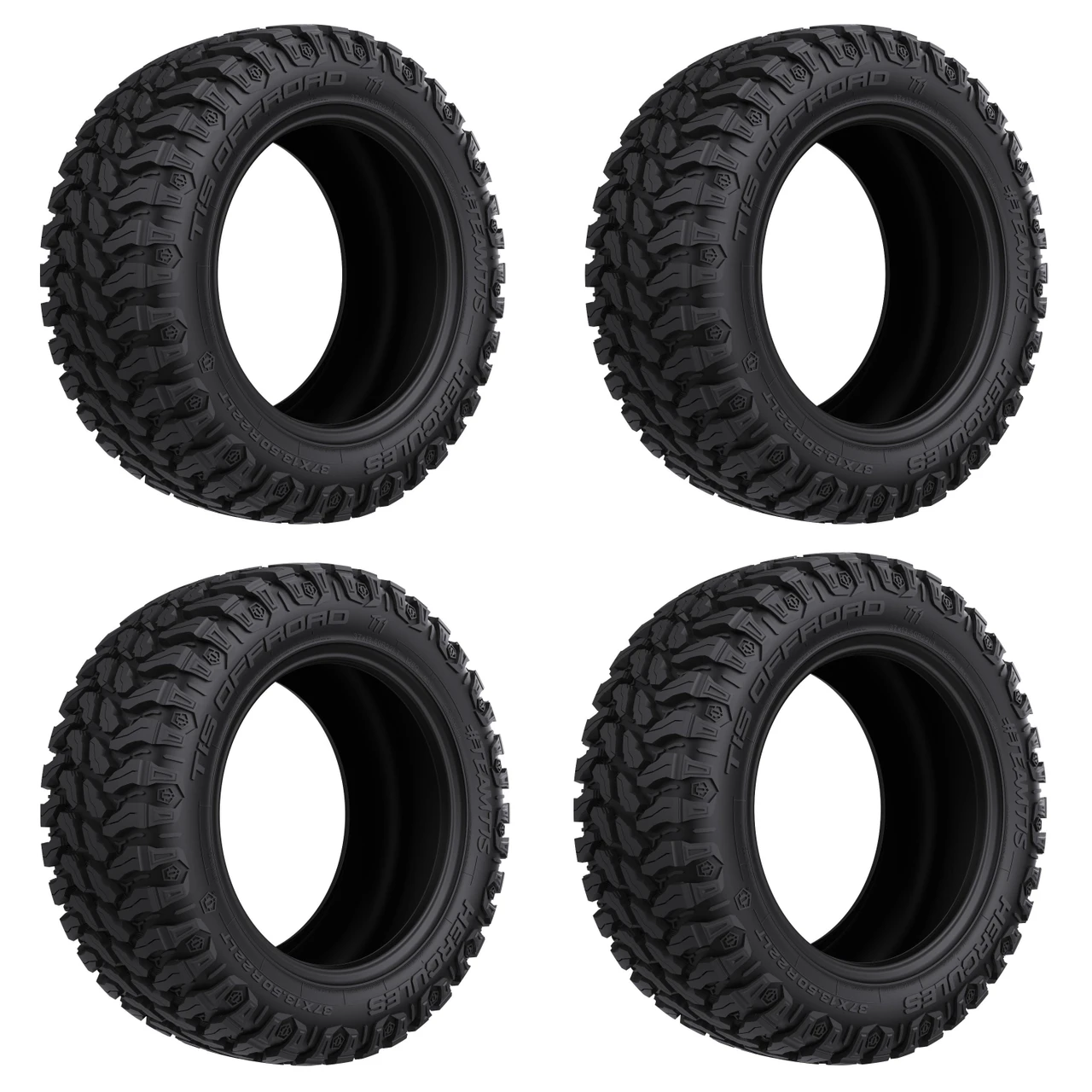 TIS Tires by Hercules TT1 tire featuring an aggressive truck tire tread design for trucks, SUVs and off-road builds, available at A2i Wheel & Tire