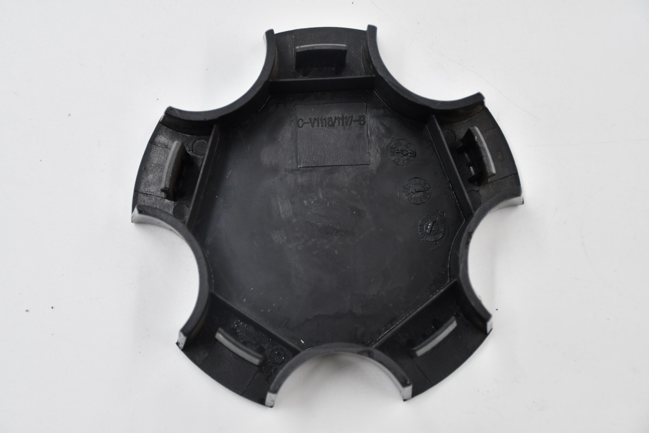 AfterMarket Gloss Black Wheel Center Cap Hub Cap C-V1116/1117-B 4.625" Aftermarket 5 Lug