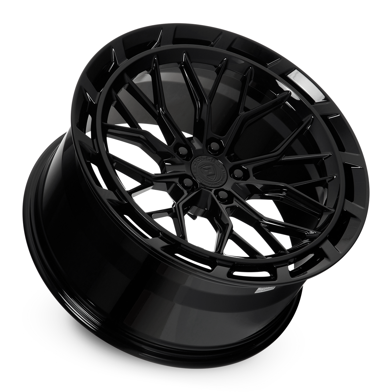 Set 4 20" Dolce Performance Magari Gloss Black 20x10 Wheels 5x120 40mm Rims
