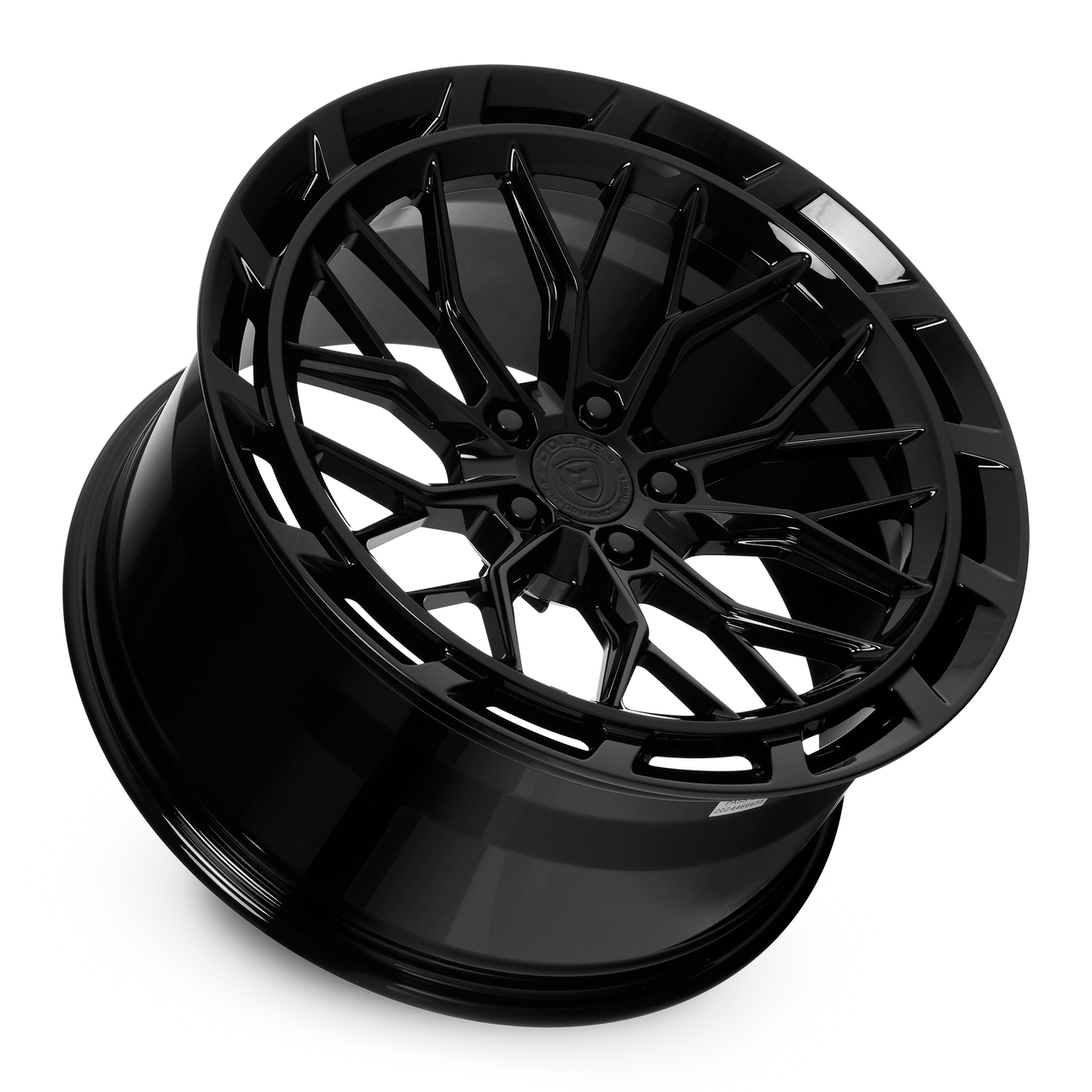 Set 4 20" Dolce Performance Magari Gloss Black 20x9 Wheels 5x115 20mm Rims