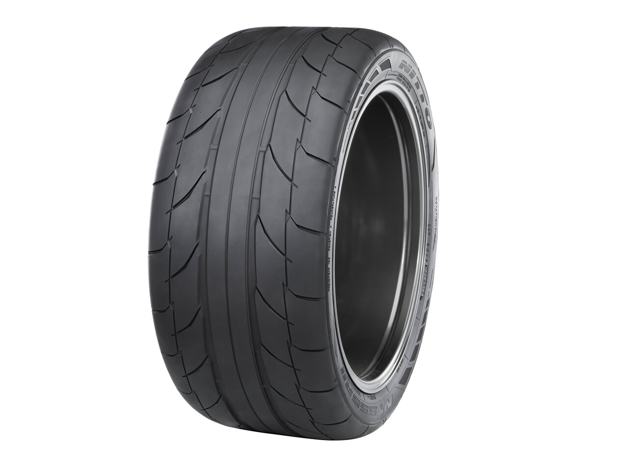 Set 4 P305/40R18 Nitto NT555RII Tires Summer 106W 27.6" 3054018 D.O.T. Compliant Competition Drag Radial Tires
