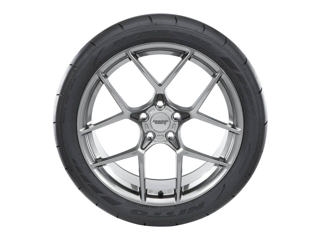 Set 4 P285/40R18 Nitto NT555RII Tires Summer 96W 26.97" 2854018 D.O.T. Compliant Competition Drag Radial Tires