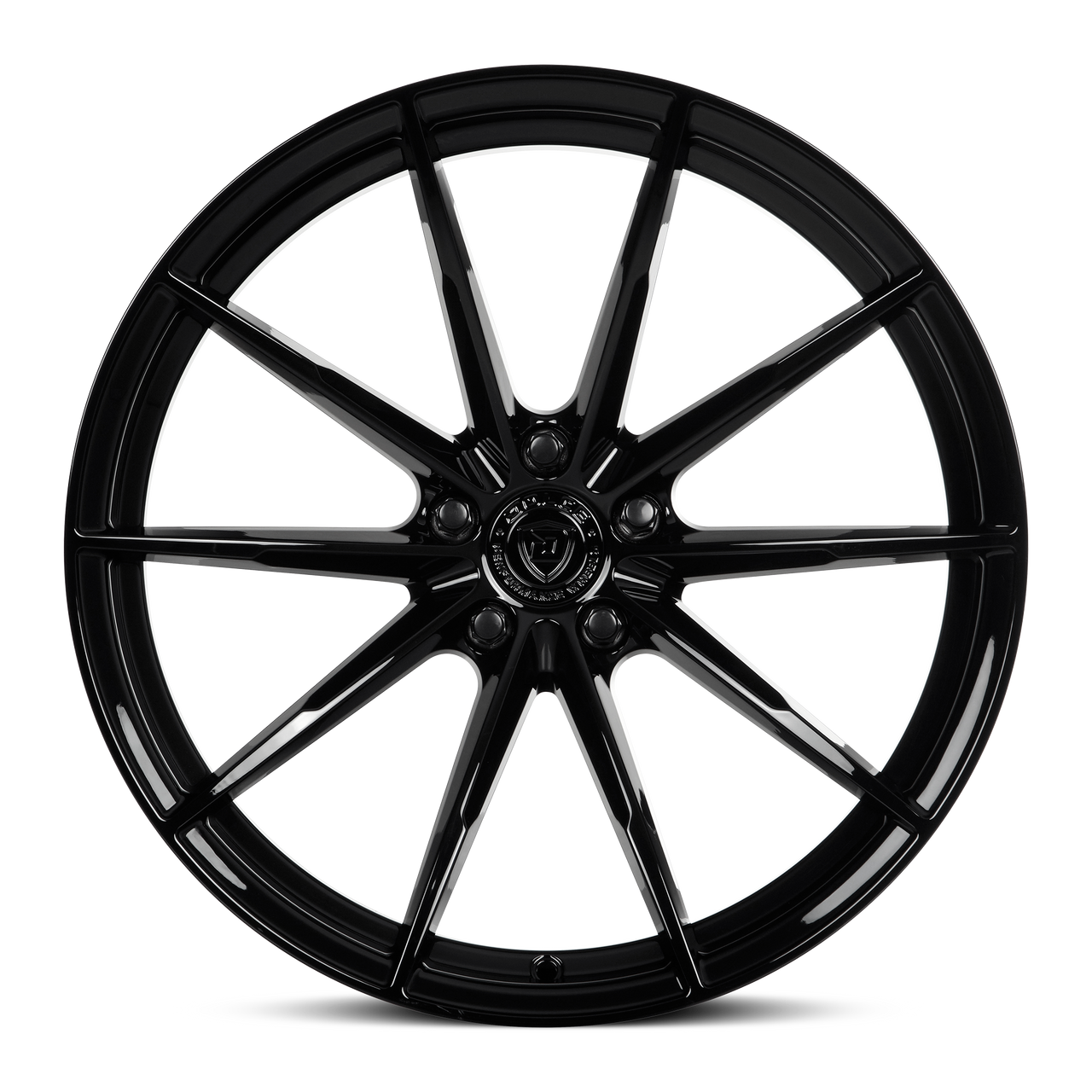 20" Dolce Performance Veloce Gloss Black 20x8.5 Wheel 5x112 35mm Performance Rim