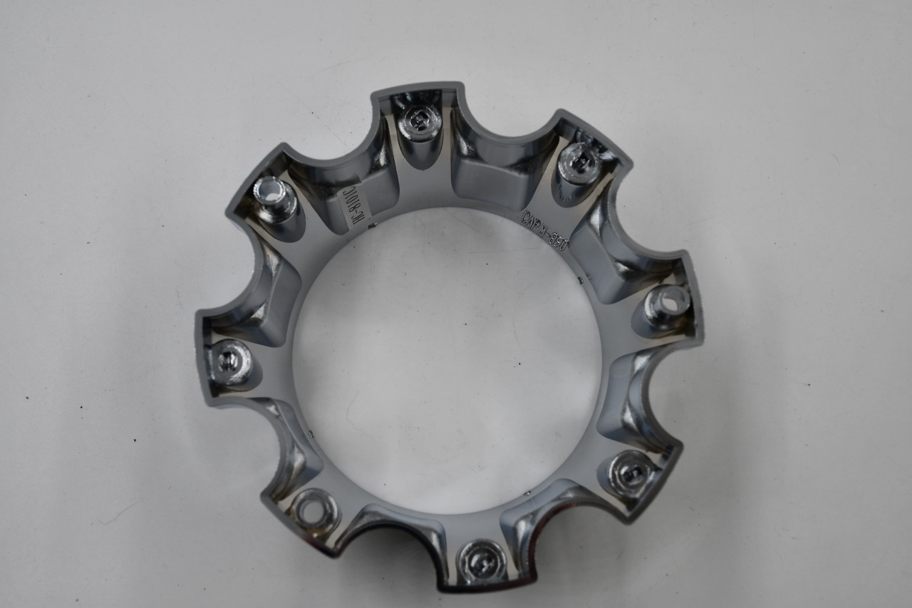 Chrome Wheel Center Cap Hub Cap HC-8101C 6.5" 8 Lug Open End No Logo