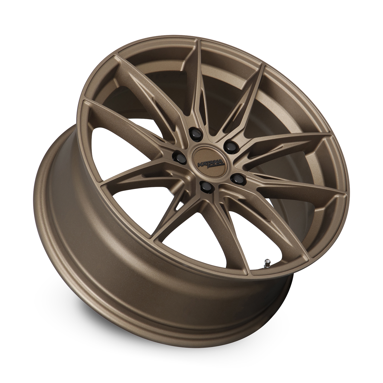 18" Katana Racing KR10 Matte Bronze Wheel 18x8 5x112 40mm Tuner Street Track Rim