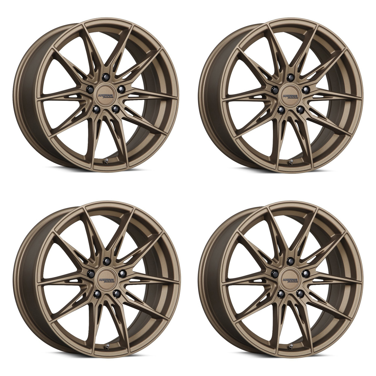 Katana Racing KR10 20x8.5 Matte Bronze Wheels | 5x4.5 (5x114.3