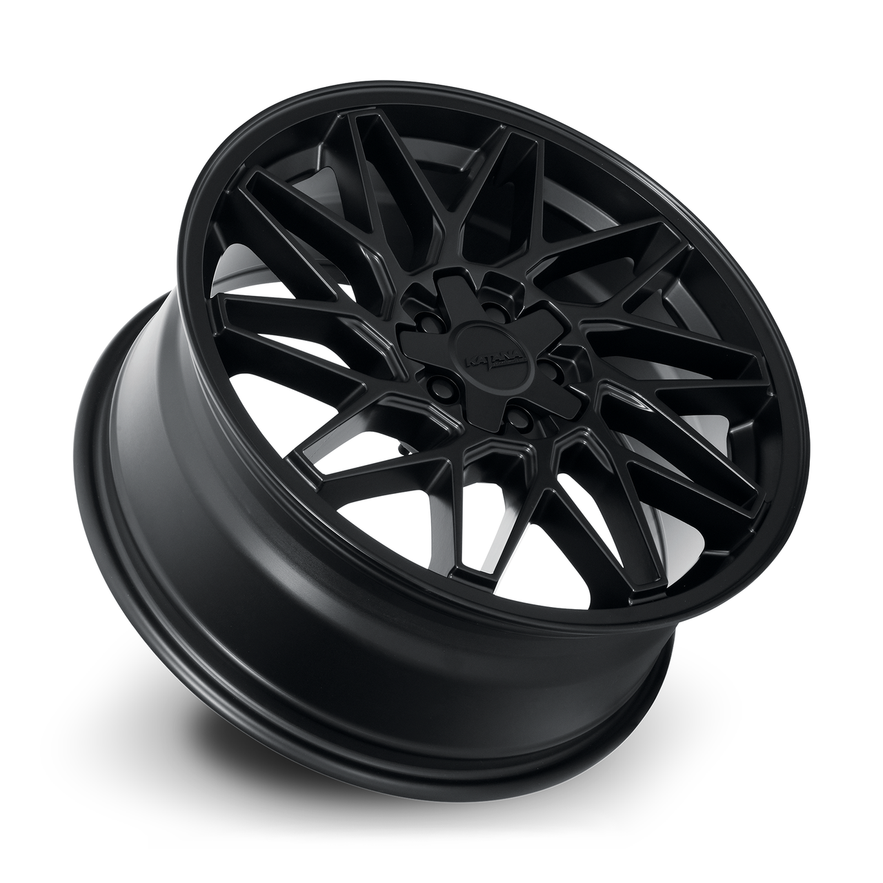 18" Katana Racing KR09 Matte Black Wheel 18x8 5x112 5x114.3 40mm Sport Tuner Rim