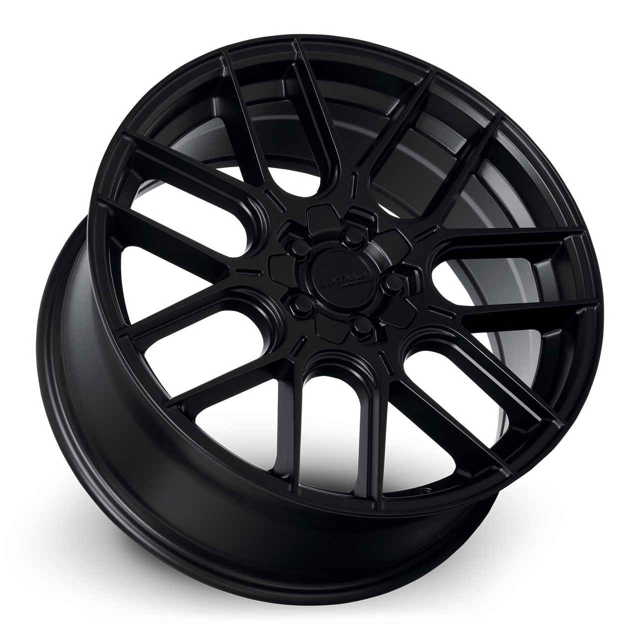 Set 4 20" Katana Racing KR04 20x8.5 5x120 5mmx114.3 40mm Matte Black Wheels