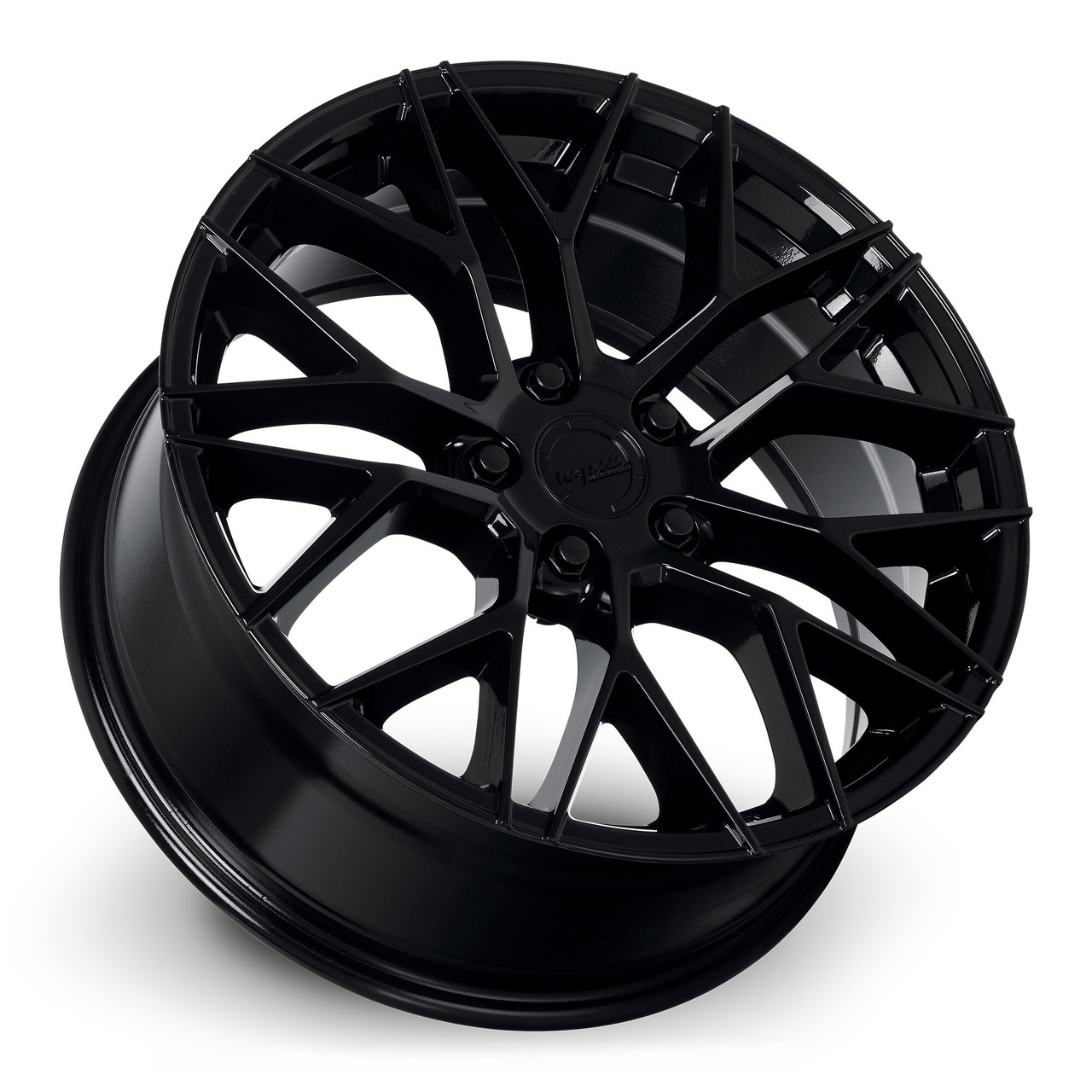 Set 4 20" Katana Wheels KR01 Matte Black 20x8.5 Wheels 5x4.5 40mm Racing Rims