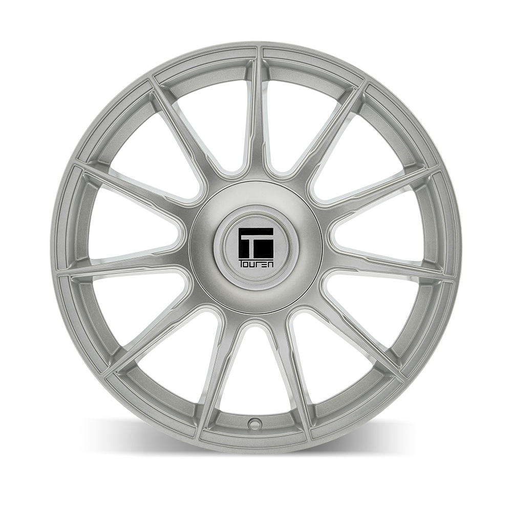 18" Touren 3281 Gloss Silver Wheel 18x8 5x112 5x120 35mm Rim 3281-8809GS35