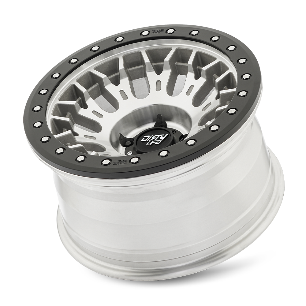 17" Dirty Life DT-3 Machined 17x9 Wheel 5x5 -12mm Offroad For Jeep Truck Rim