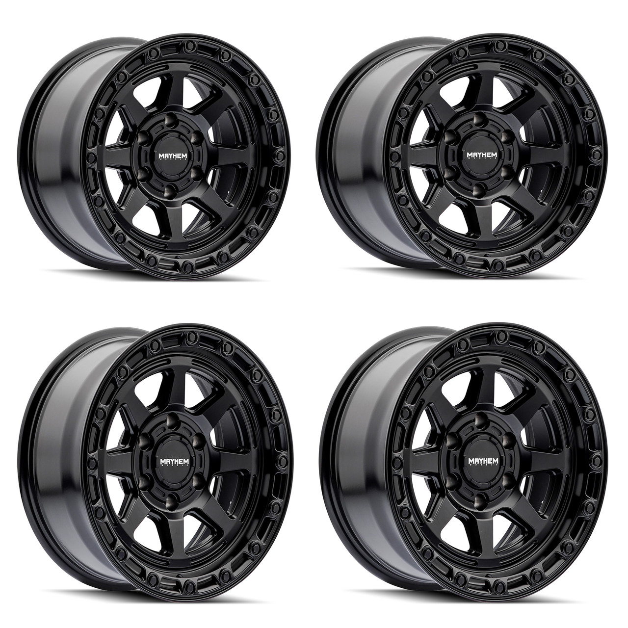 Set of 4 Mayhem Ridgeline 8306 for Toyota 4Runner wheels