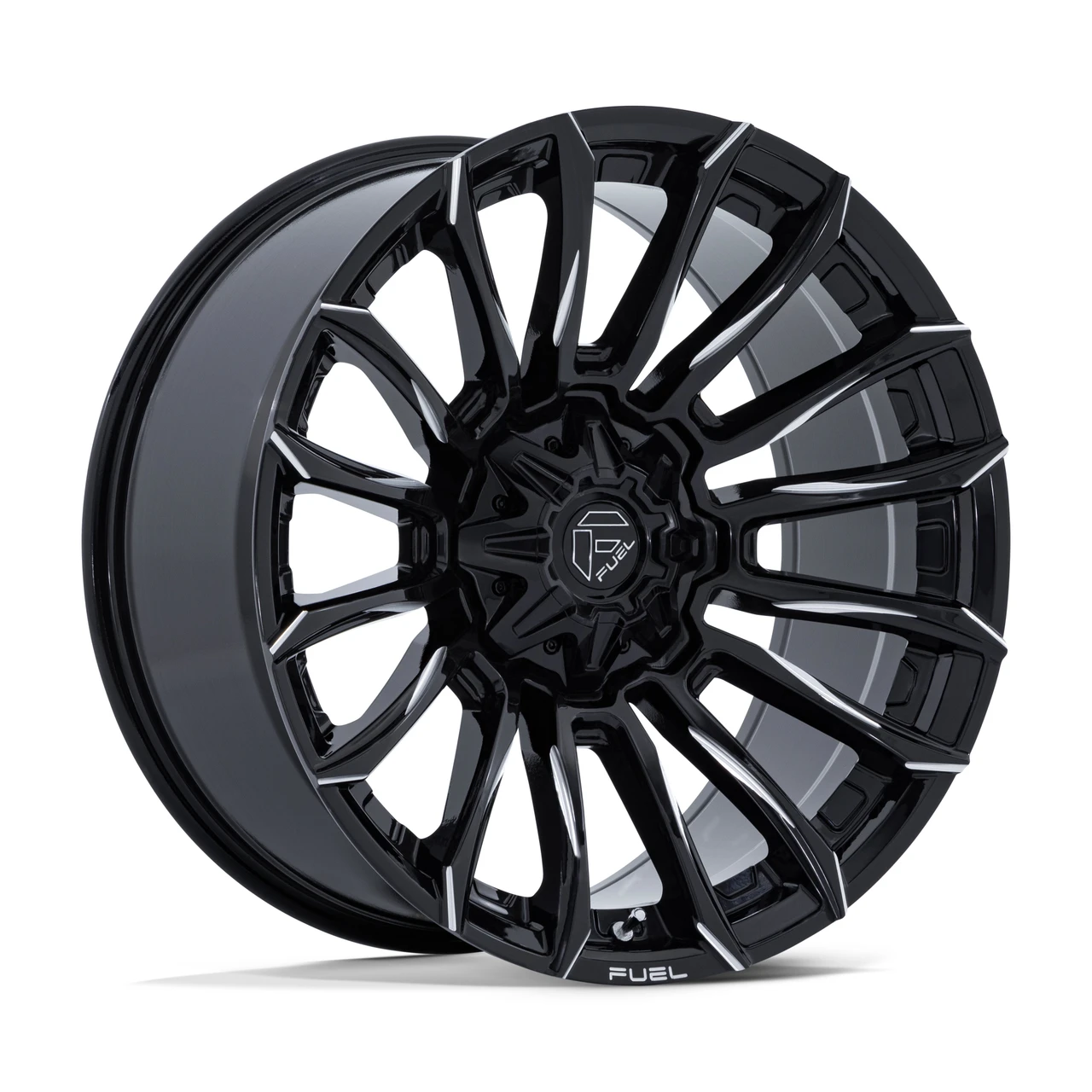 Set 4 20" Fuel FC889 Blade Gloss Black Milled 20x9 Wheels 8x180 1mm Offroad Rims For Chevy GMC Truck Wheels