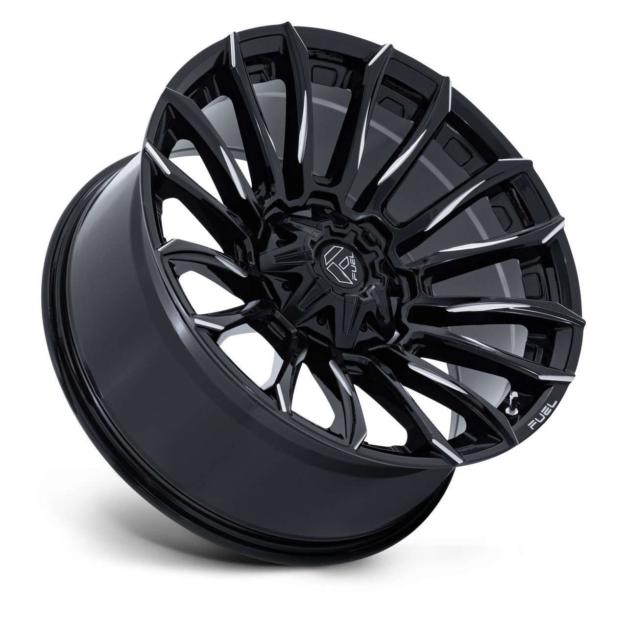 20" Fuel FC889 Blade Gloss Black Milled 20x9 Wheel 8x170 20mm Offroad Truck Rim For Ford F250 F350