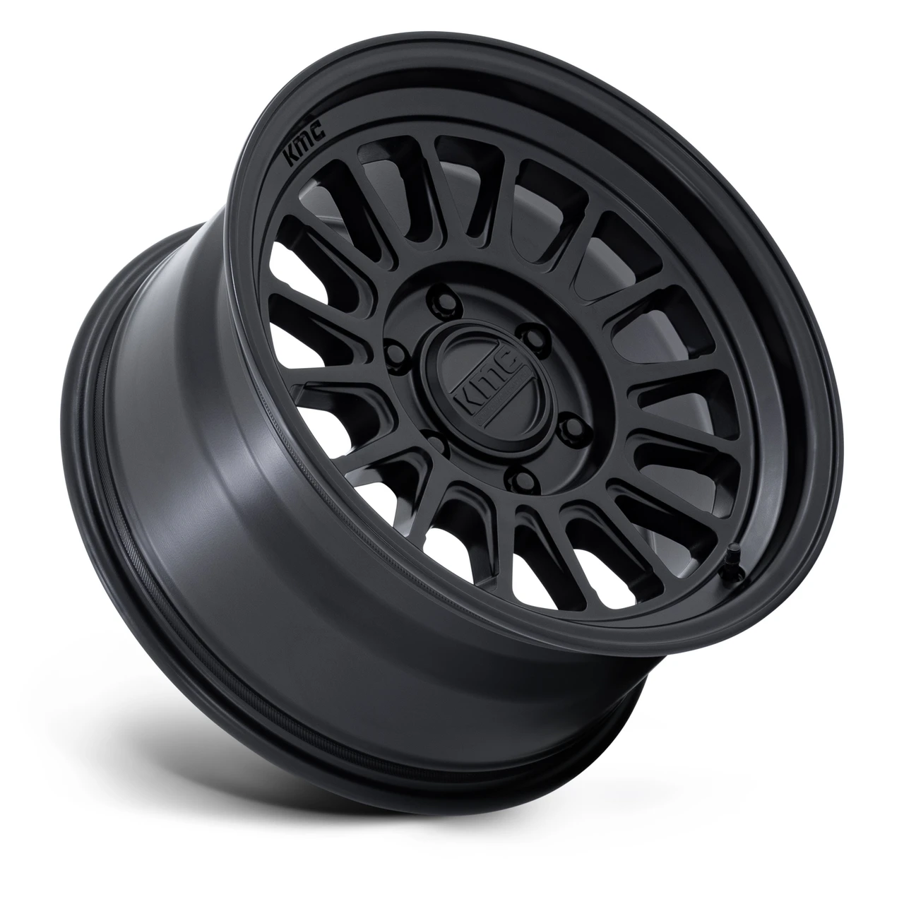 18" KMC KM733 Impact FFT Matte Black 18x9 Wheel 6x135 18mm Offroad Truck SUV Rim For Ford Lincoln