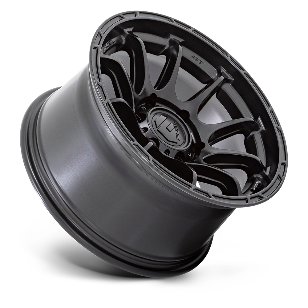 Set 4 Fuel D791 Variant 17x9 5x5 Matte Black Wheels 17" 1mm Rims