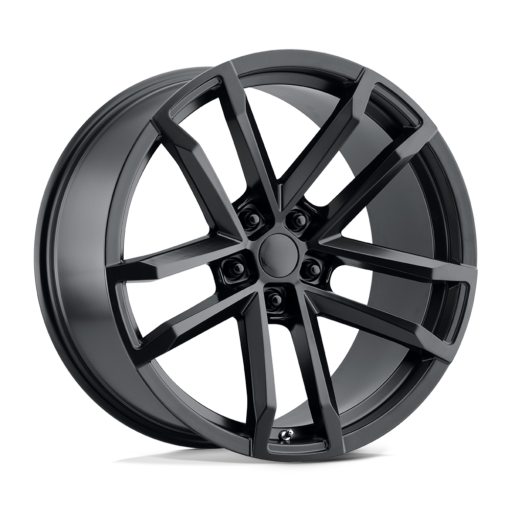 Set 4 20" Performance Replicas PR208 20x10 5x120 Gloss Black Wheels 35mm Rims
