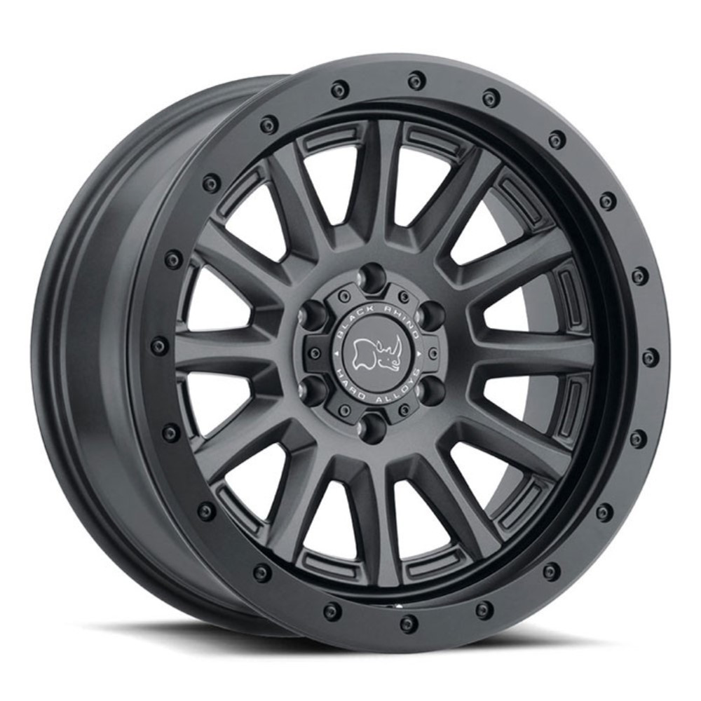 Set 4 Black Rhino Dugger 20x9 6x5.5 Gun Black Wheels 20" 0mm Rims