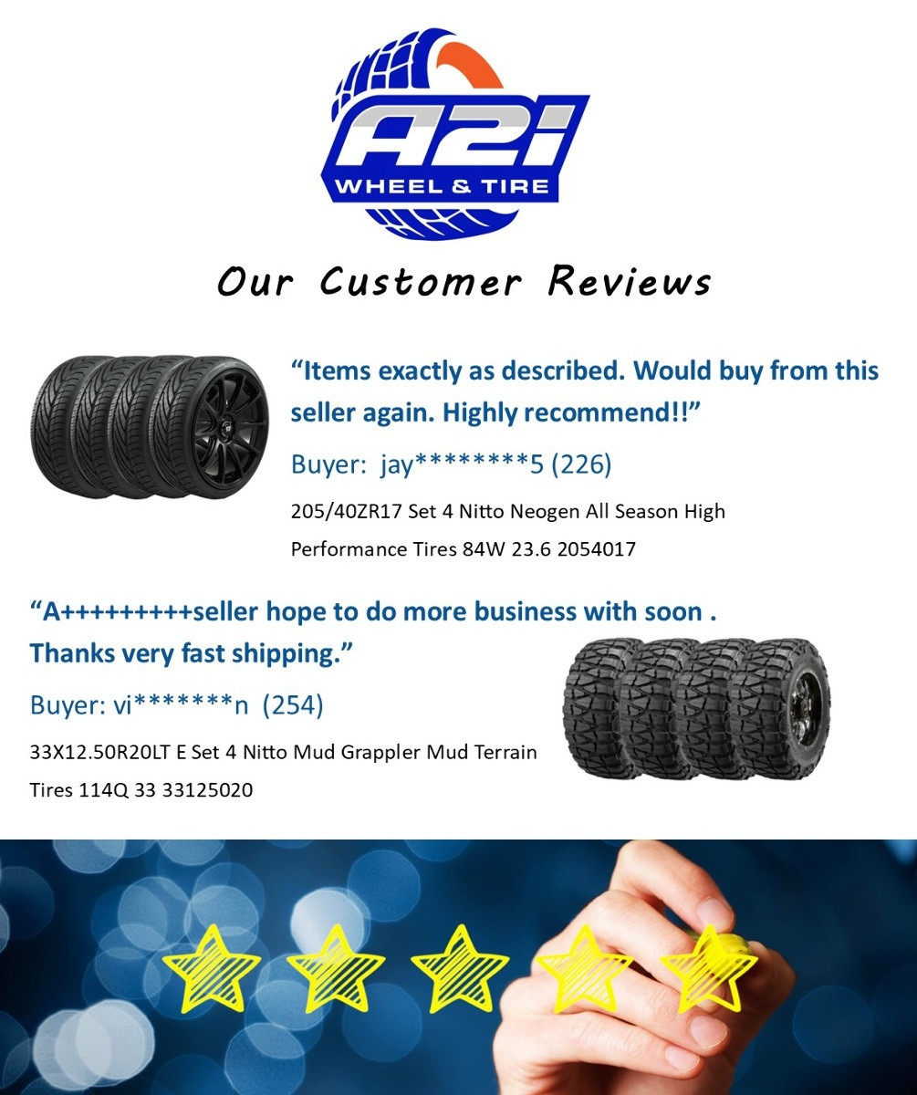 Set 4 Falken Rubitrek A/T 305/55R20 600 A B All Terrain Light Truck SUV Tires