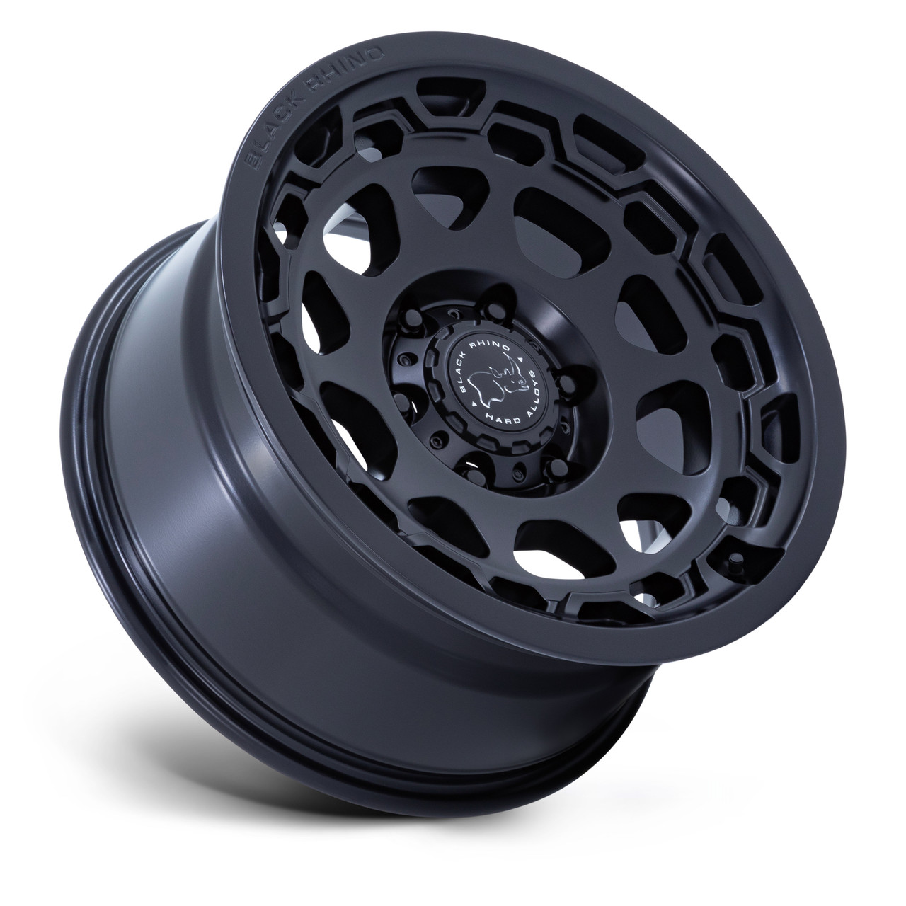 Set 4 17" Black Rhino Hard Alloys BR026 Congo Matte Black 17x8.5 5x4.5 35mm Rims Offroad Wheels