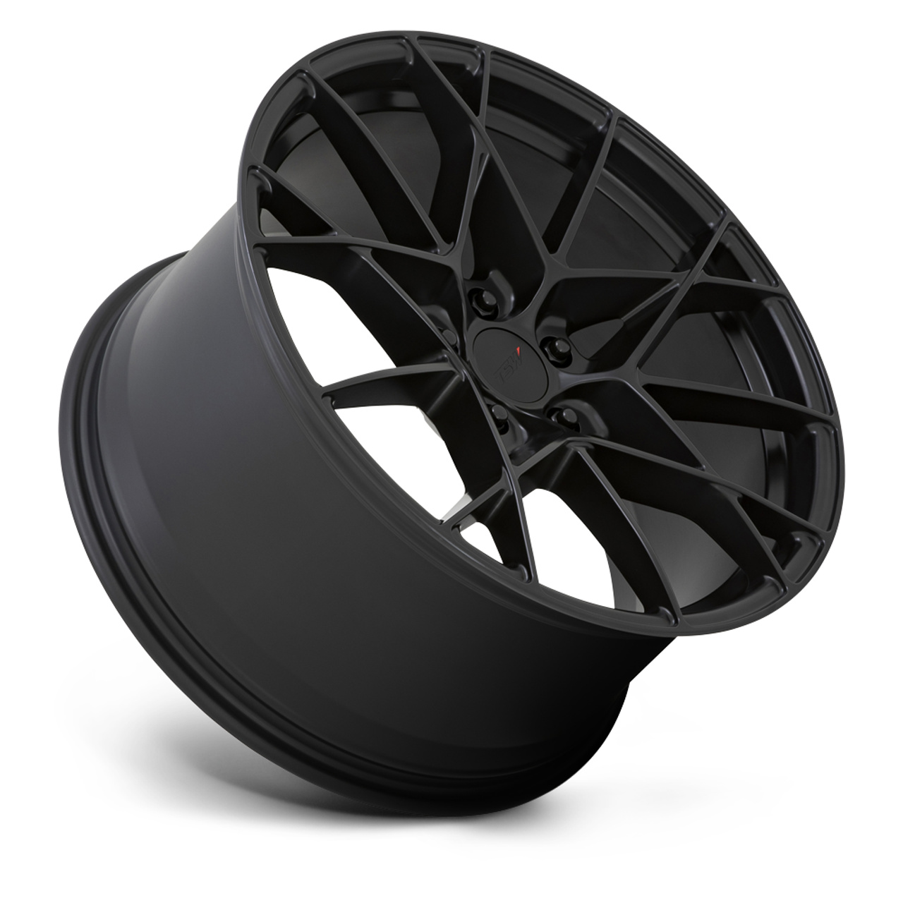 Set 4 TSW Sector 20x9 5x4.5 Semi Gloss Black Wheels 20" 40mm Rims