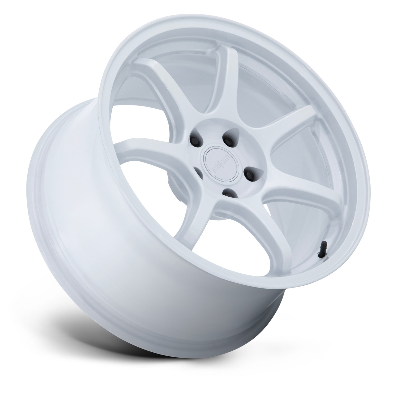 19" Rotiform RC208 BPU 19x10.5 5x112 35mm Gloss White Wheel Sedan Coupe Car Rim
