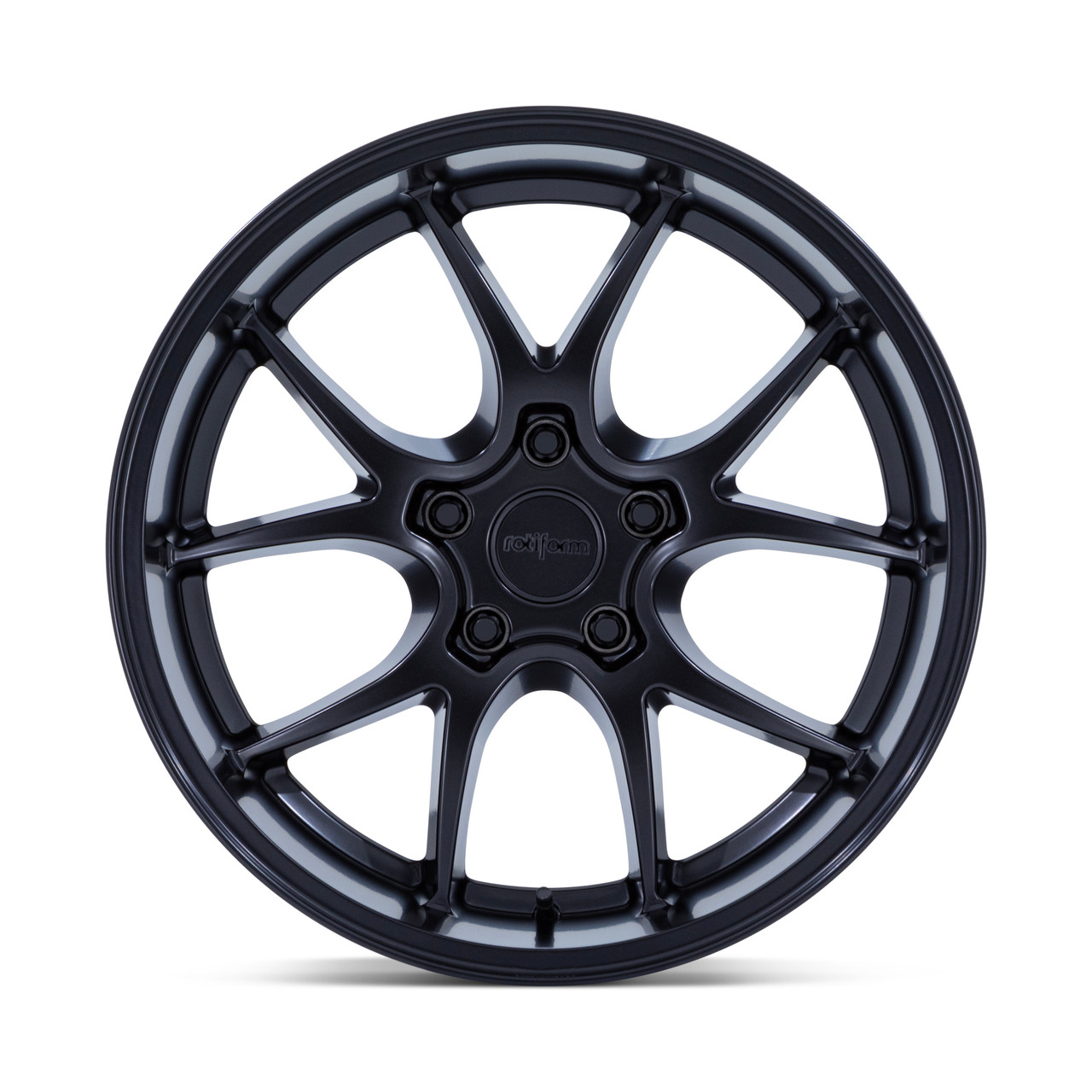 19" Rotiform RC207 LTN-J 19x9.5 5x120 22mm Matte Black Wheel Sedan Coupe Car Rim
