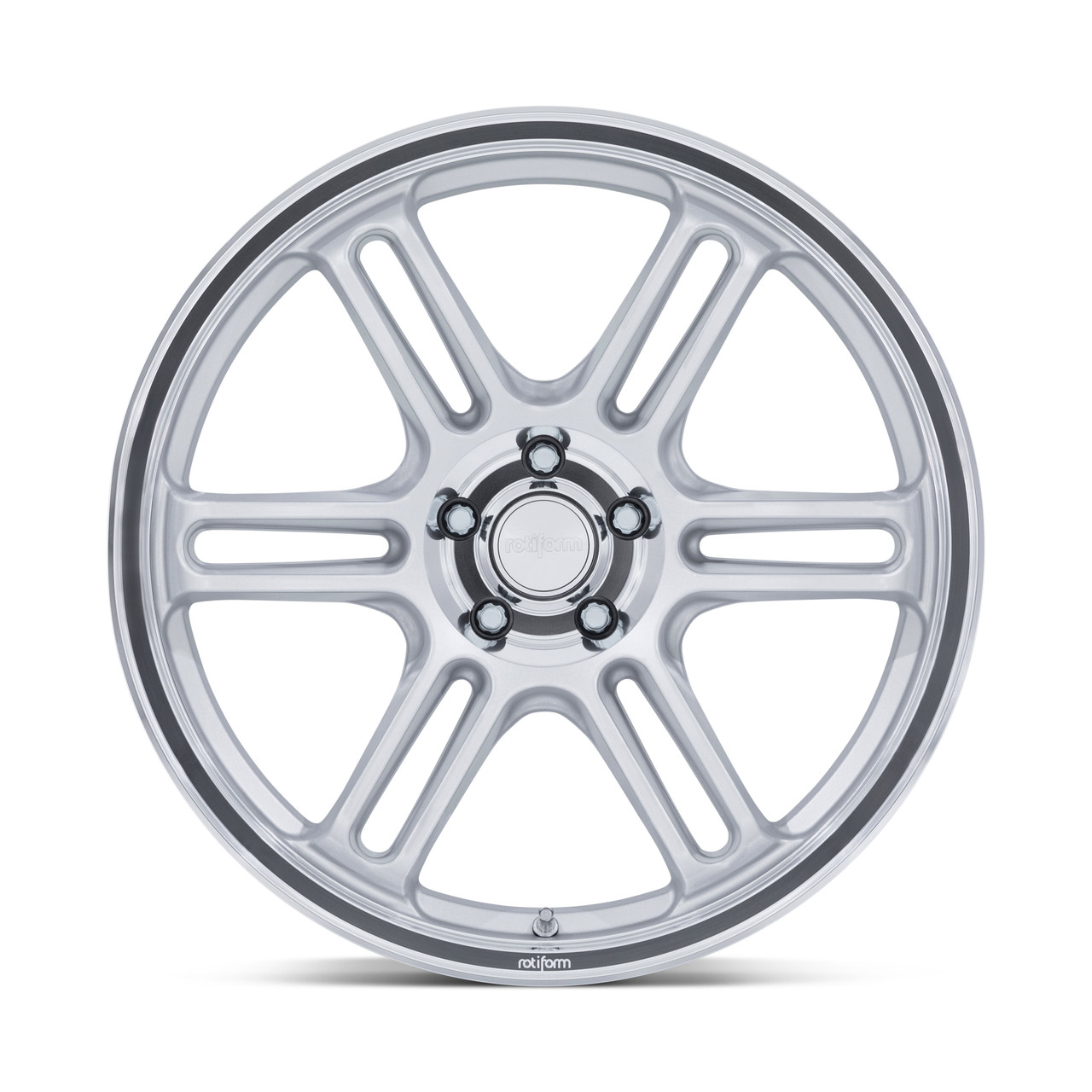 Set 4 19" Rotiform RC209 RPS 19x8.5 5x112 25mm Matte Silver Diamond Cut Lip Rims Luxury Sedan Coupe Car Wheels