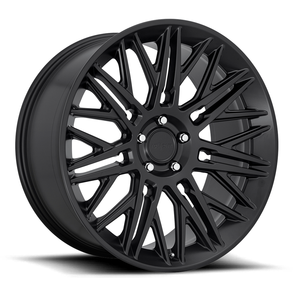 Rotiform 1PC R164 Jdr 22x10 5x130 Matte Black Wheel 22" 25mm Rim