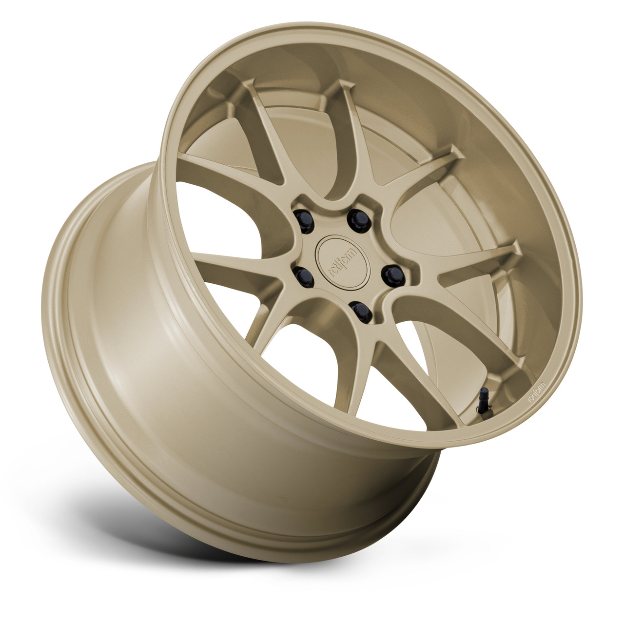 Set 4 19" Rotiform RC207 LTN-J 19x11 5x112 40mm Gloss Gold Sedan Coupe Wheels