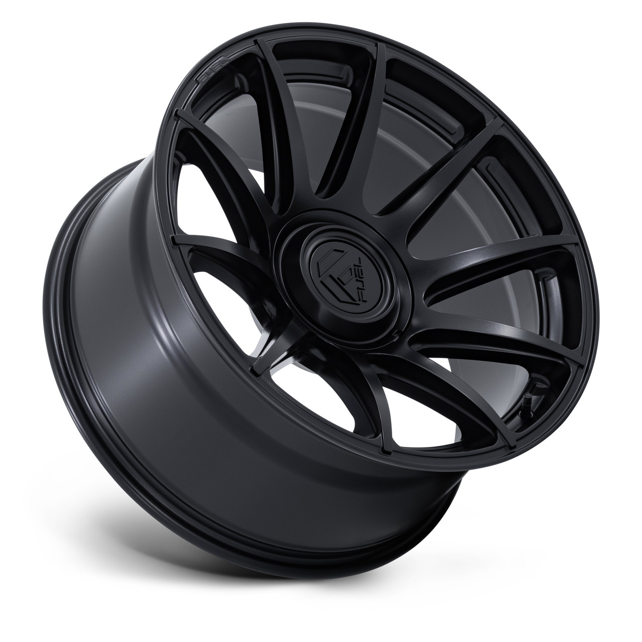 Set 4 20" Fuel FC906 Halo Blackout 20x10 Wheels 6x135 6x5.5 -18mm Offroad Rims