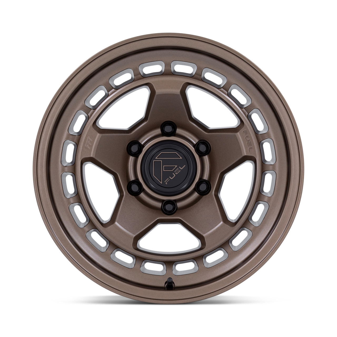 Set 4 17" Fuel FC894 Core Matte Bronze 17x8.5 Wheels 6x5.5 (6x139.7) 25mm Rims