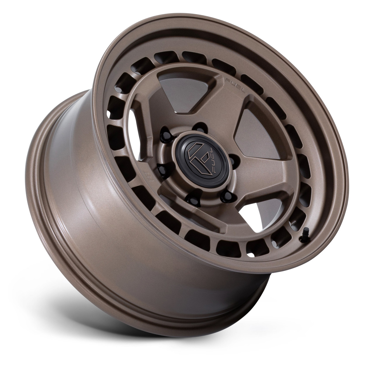 Set 4 17" Fuel FC894 Core Matte Bronze 17x8.5 Wheels 6x5.5 (6x139.7) 25mm Rims