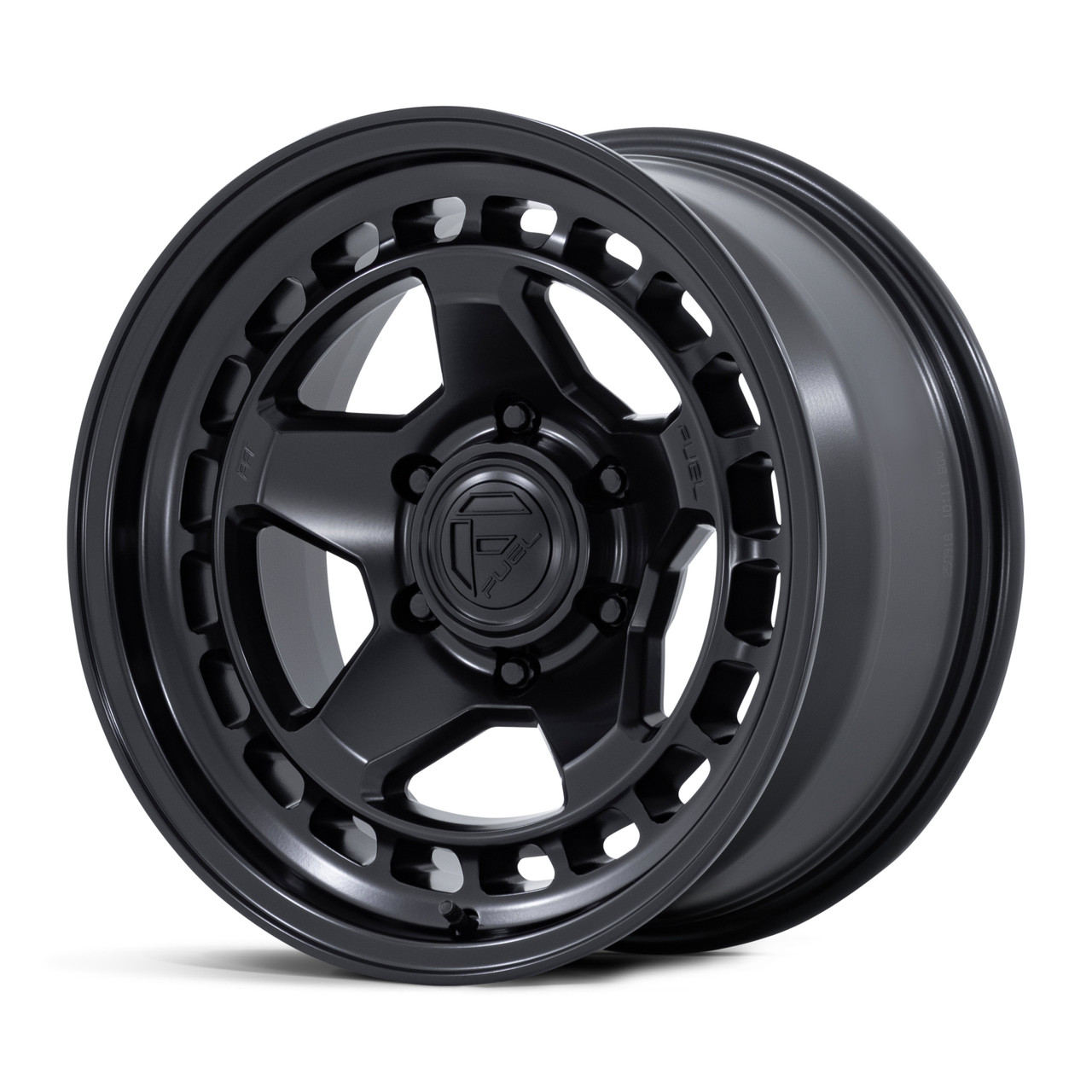 Set 4 17" Fuel FC894 Core Matte Black 17x8.5 Wheels 6x5.5 (6x139.7) 25mm Rims