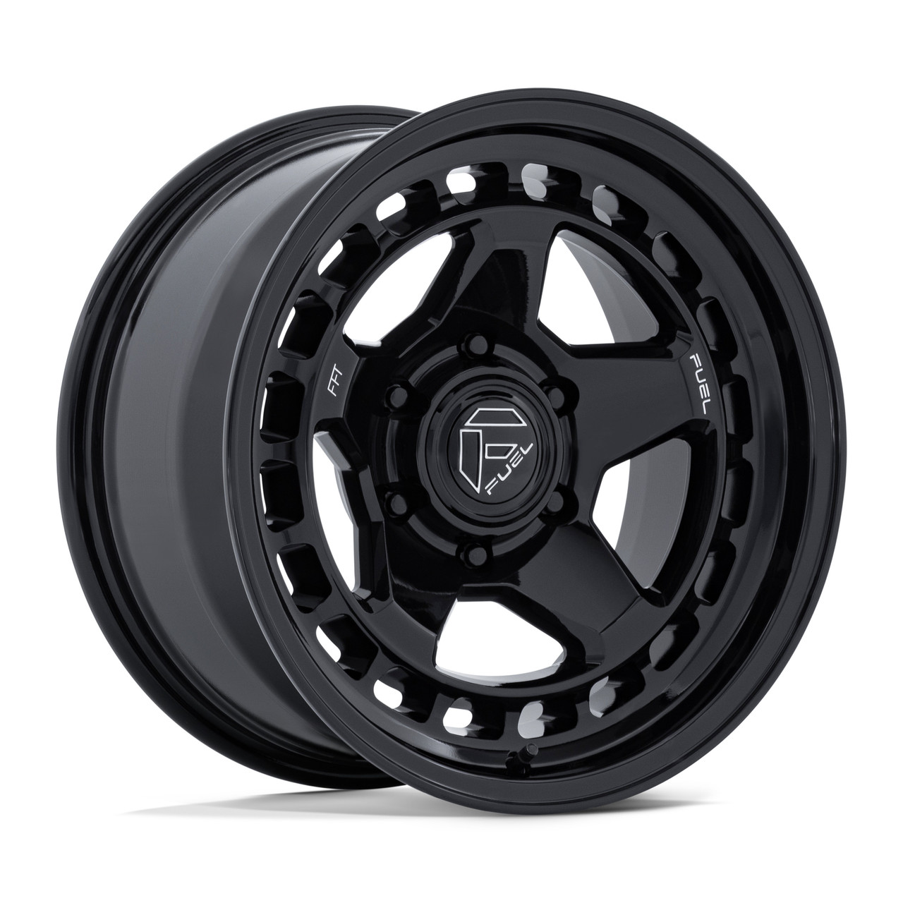 17" Fuel FC894 Core Gloss Black 17x8.5 Wheel 6x4.5 (6x114.3) 25mm Offroad Rim