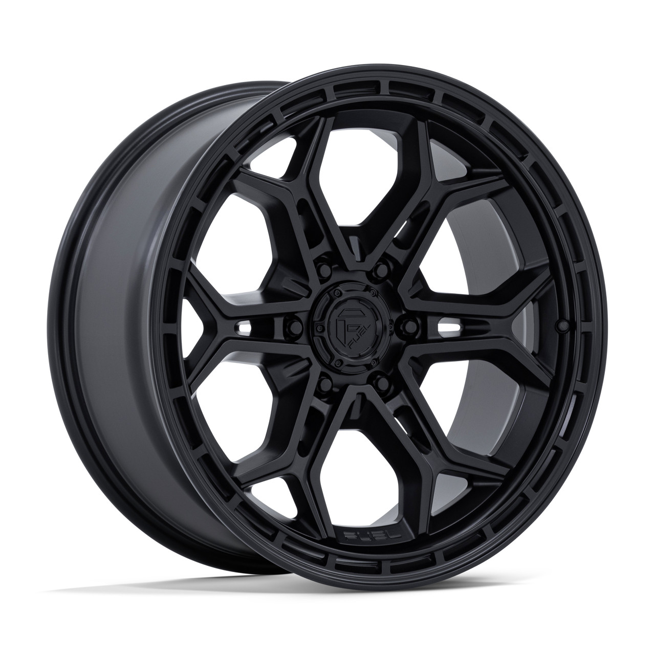 20" Fuel FC896 Heathen Matte Black 20x9 Wheel 6x5.5 1mm Offroad Truck SUV Rim