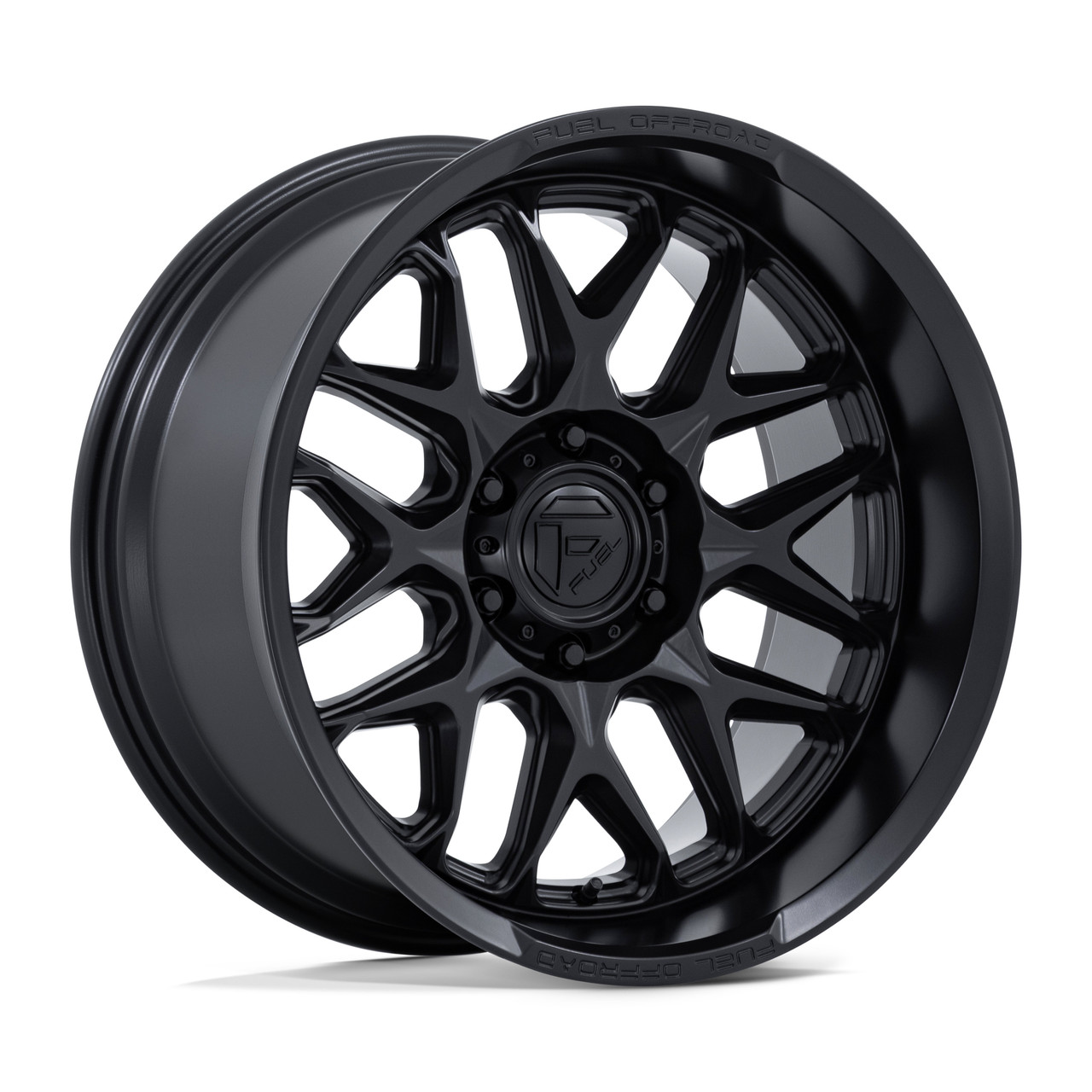 20" Fuel FC904 Lynx Blackout 20x9 Wheel 6x5.5 (6x139.7) 1mm Offroad Truck SUV Rim